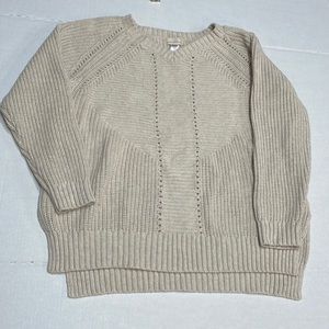 Canyon River, blues oatmeal sweater, XL, soft, comfortable. Excellent condition.